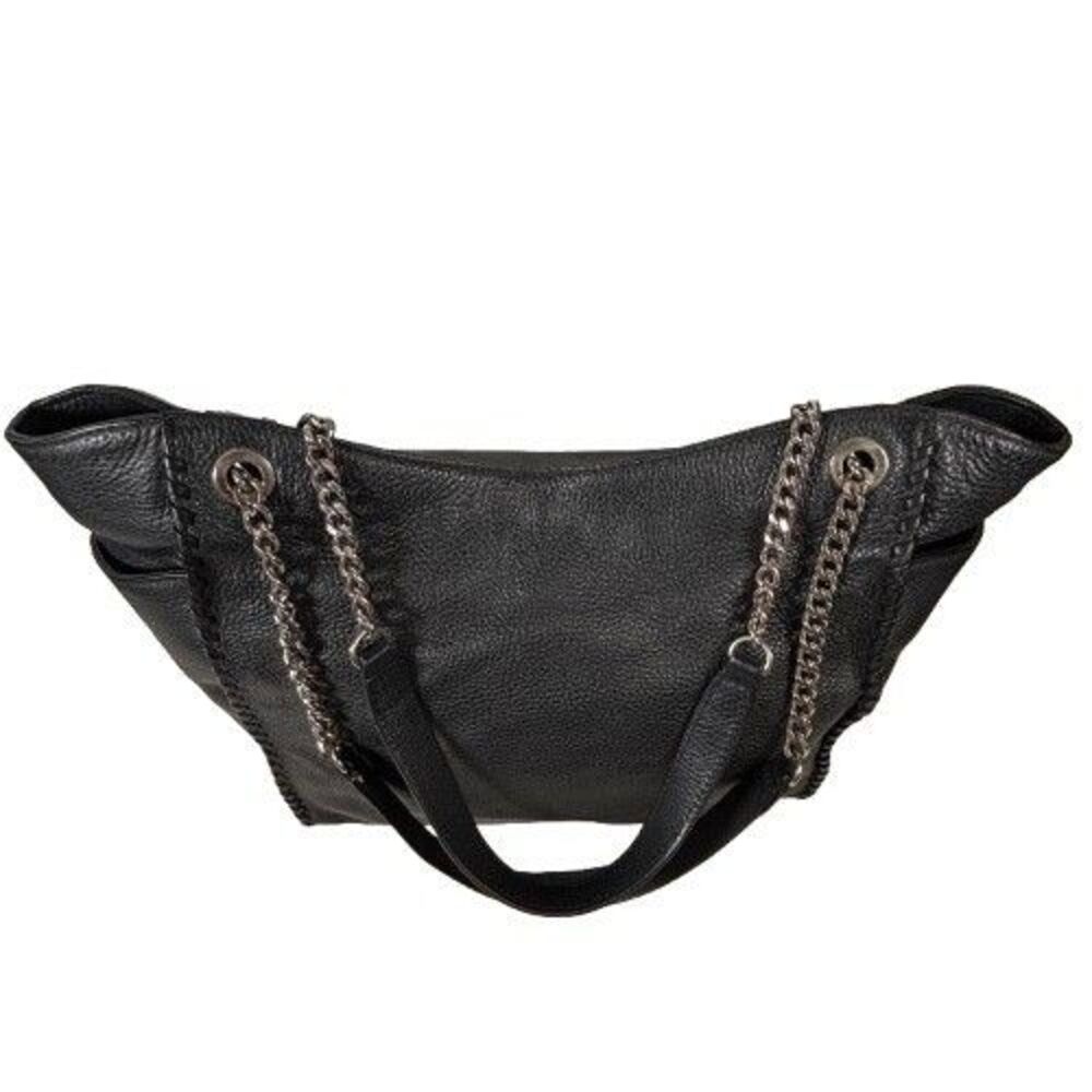 Michael Kors Whipped Chelsea Black Leather Tote Hobo Shoulder Bag Purse MRP$528 - Picture 15 of 16